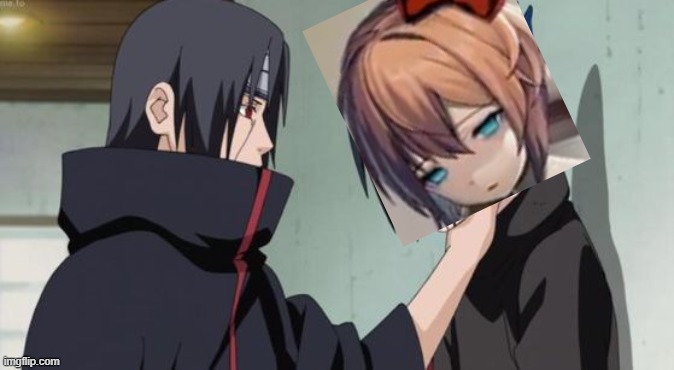 Just gonna remind ya that this exists | image tagged in itachi choking sasuke,i made this btw | made w/ Imgflip meme maker
