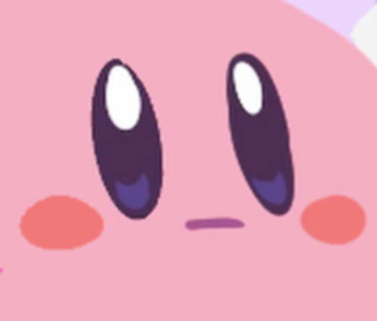 Blank Kirby Face Blank Meme Template