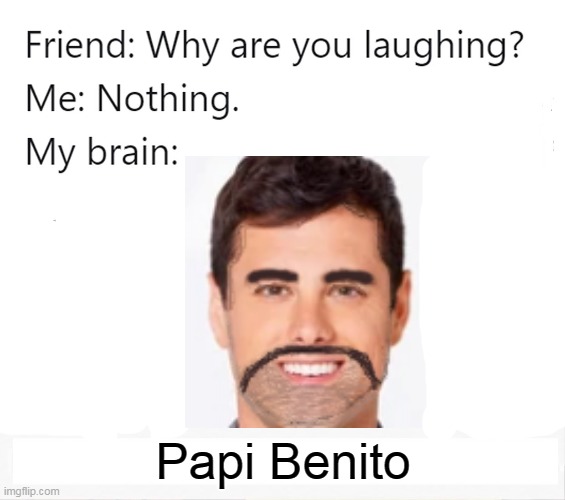 why are you laughing | Papi Benito | image tagged in why are you laughing | made w/ Imgflip meme maker