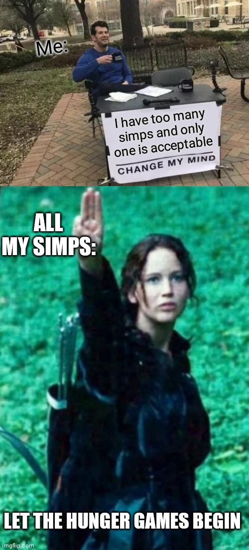 Hunger games - Imgflip