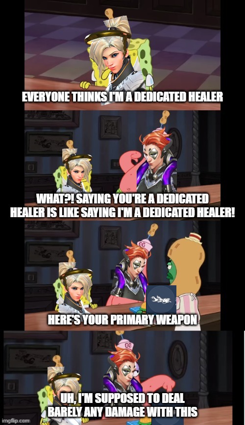 GG, WP. Healer diff! : r/Overwatch_Memes