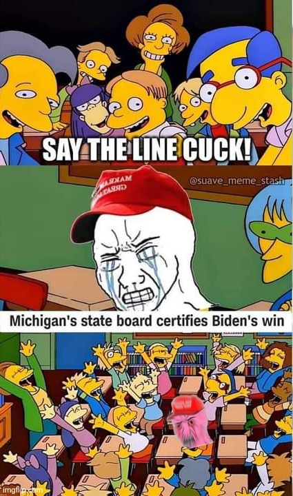 Can't cope anymore | image tagged in trump,trump supporters,cucks,joe biden,election 2020 | made w/ Imgflip meme maker