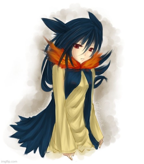 My official art or something | image tagged in quilava | made w/ Imgflip meme maker