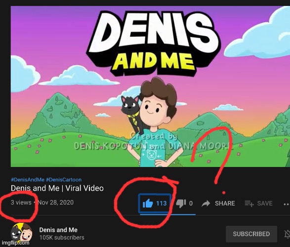 Denis and me youtube fail | made w/ Imgflip meme maker