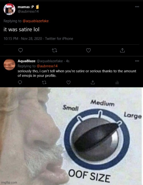 damn. | image tagged in oof size large | made w/ Imgflip meme maker