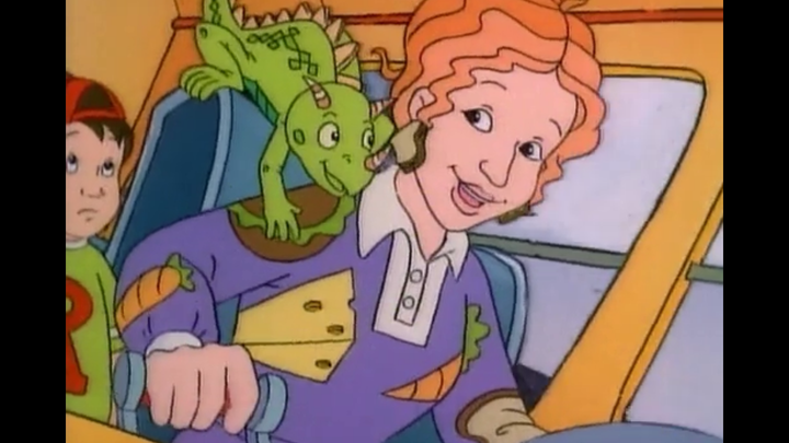 Ms.Frizzle Blank Meme Template