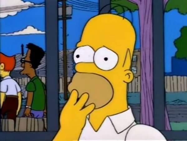 High Quality Homero ese no es Blank Meme Template