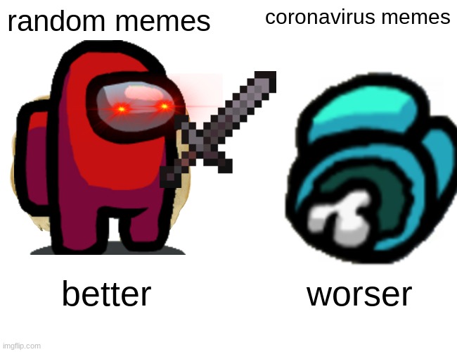 Todays stocks | random memes; coronavirus memes; better; worser | image tagged in memes,buff doge vs cheems | made w/ Imgflip meme maker