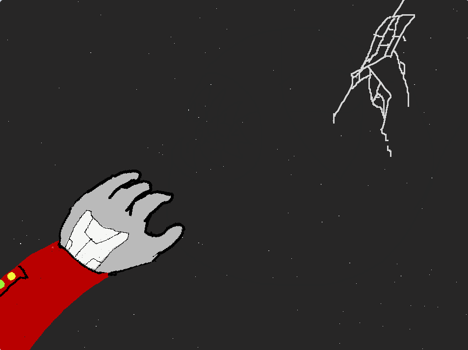 High Quality Floating in Space POV Blank Meme Template
