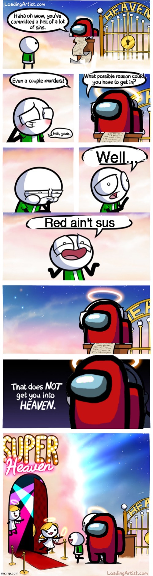 Red is Sus (Meme Template) (Collab) by karorivers on DeviantArt