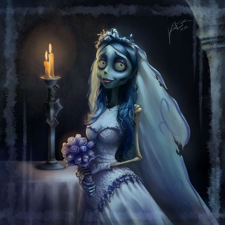 High Quality Emily the Corpse Bride Blank Meme Template