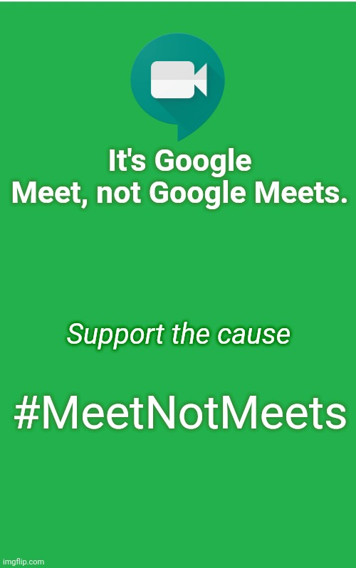 High Quality #MeetNotMeets Blank Meme Template