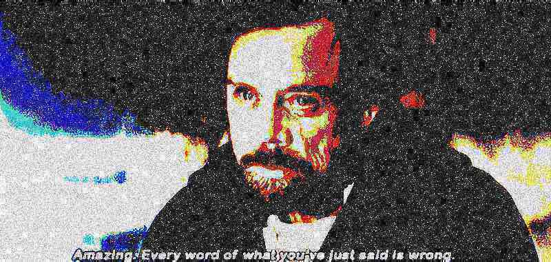 High Quality Luke Skywalker every word of what you’ve just said deep-fried Blank Meme Template