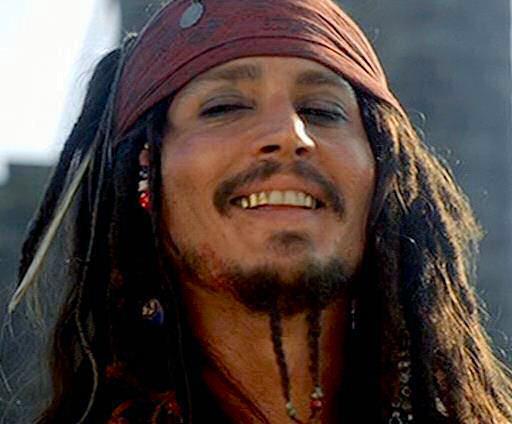 Jack Sparrow laugh Blank Meme Template