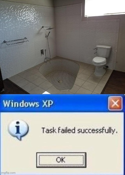 OOF!!! | image tagged in task failed successfully,memes,funny,you had one job,fails | made w/ Imgflip meme maker