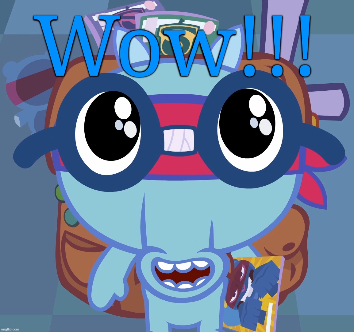 Sniffles's Cute Eyes (HTF) | Wow!!! | image tagged in sniffles's cute eyes htf | made w/ Imgflip meme maker