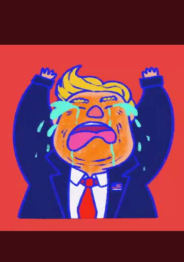 High Quality Crying Trump Blank Meme Template