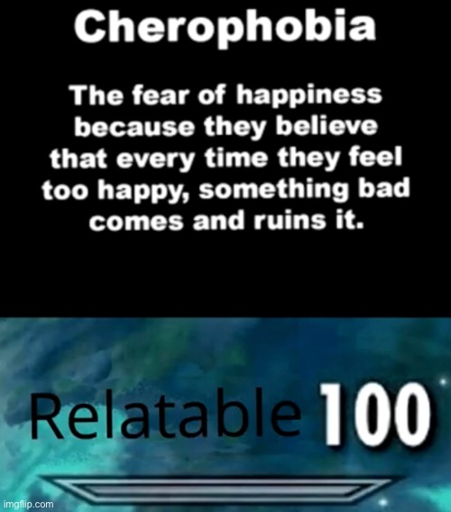 I have a serious case of cherophobia | made w/ Imgflip meme maker