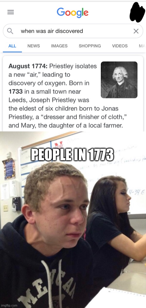 People in 1773 be like | PEOPLE IN 1773 | image tagged in funny | made w/ Imgflip meme maker