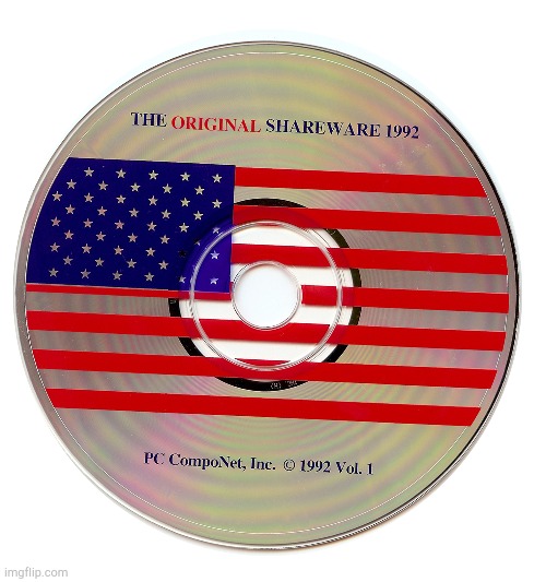 Shareware CD | image tagged in shareware cd | made w/ Imgflip meme maker