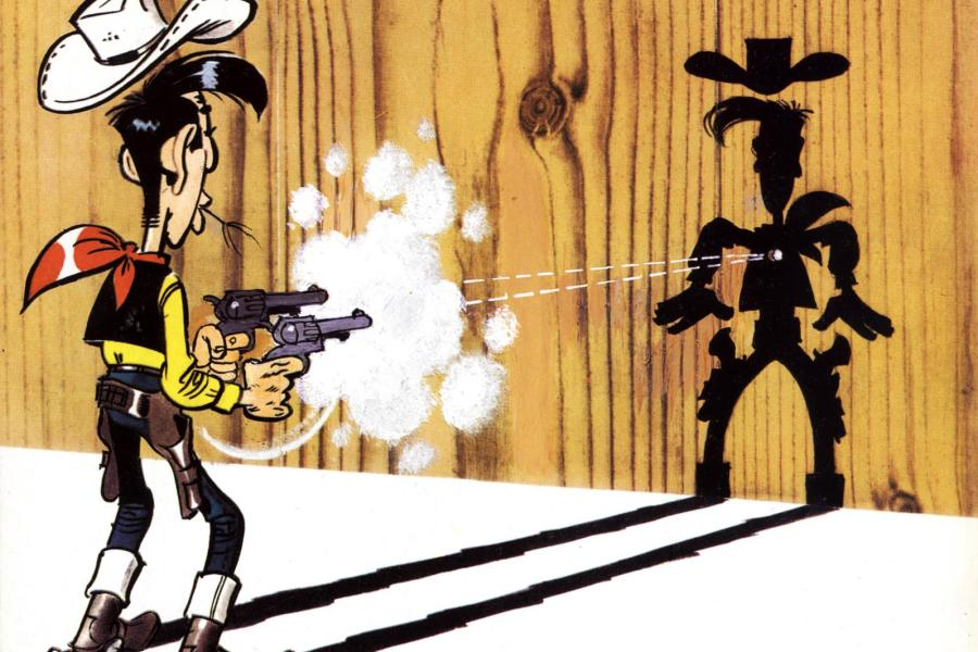 Lucky Luke Blank Meme Template