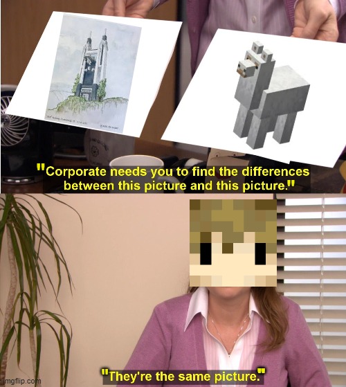 hep vs llama | "; "; "; " | image tagged in memes,they're the same picture,grian,hermit craft 7 | made w/ Imgflip meme maker