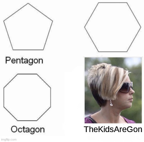 Pentagon Hexagon Octagon | TheKidsAreGon | image tagged in memes,pentagon hexagon octagon | made w/ Imgflip meme maker