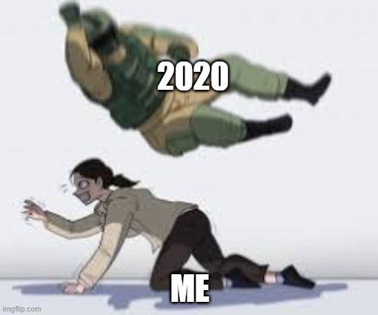 The pain | 2020; ME | image tagged in 2020 sucks | made w/ Imgflip meme maker