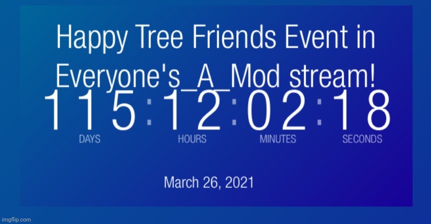 Our Event is Here!! (Link in comments) | image tagged in happy tree friends | made w/ Imgflip meme maker