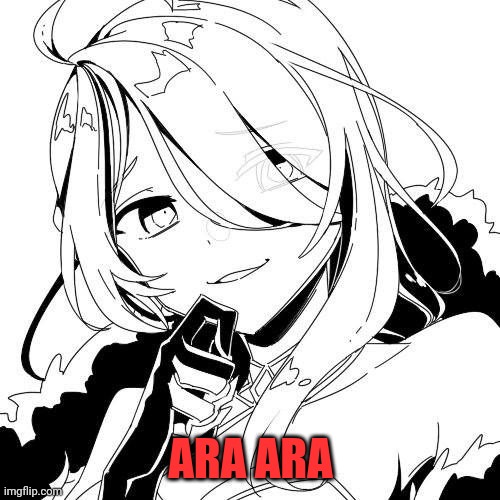 Ara Ara | ARA ARA | image tagged in ara ara | made w/ Imgflip meme maker