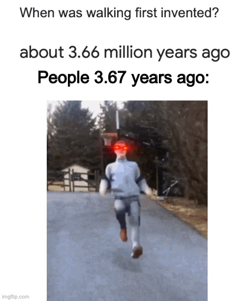 ahah | People 3.67 years ago: | image tagged in funny | made w/ Imgflip meme maker