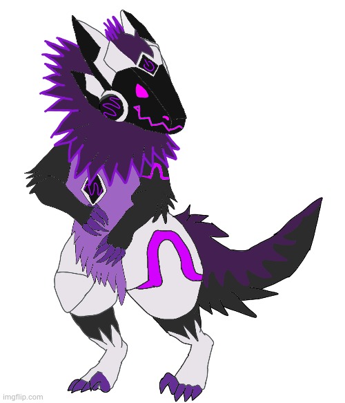 Changed my fursona again but to Sine the Protogen. Which my discord username is just Sine the Protogen #0900. | made w/ Imgflip meme maker