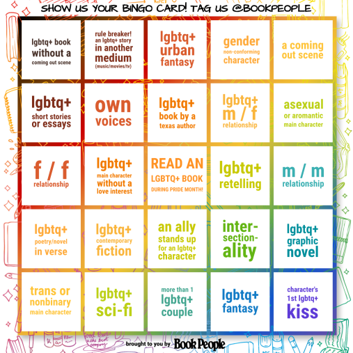 lgbtq book bingo Blank Meme Template