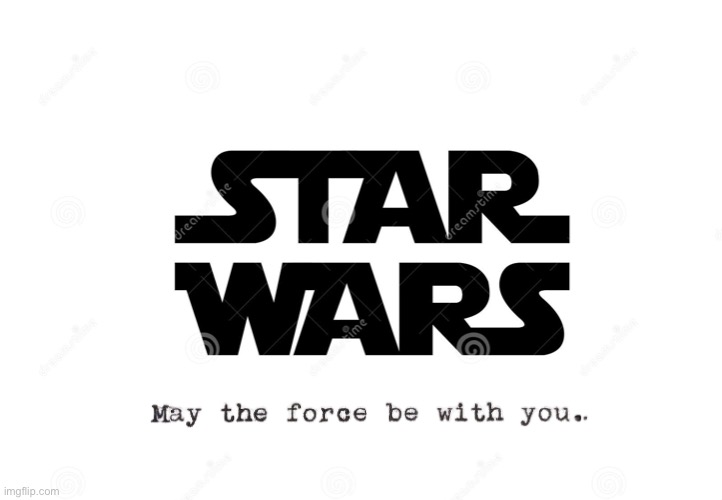 Star Wars force Blank Meme Template