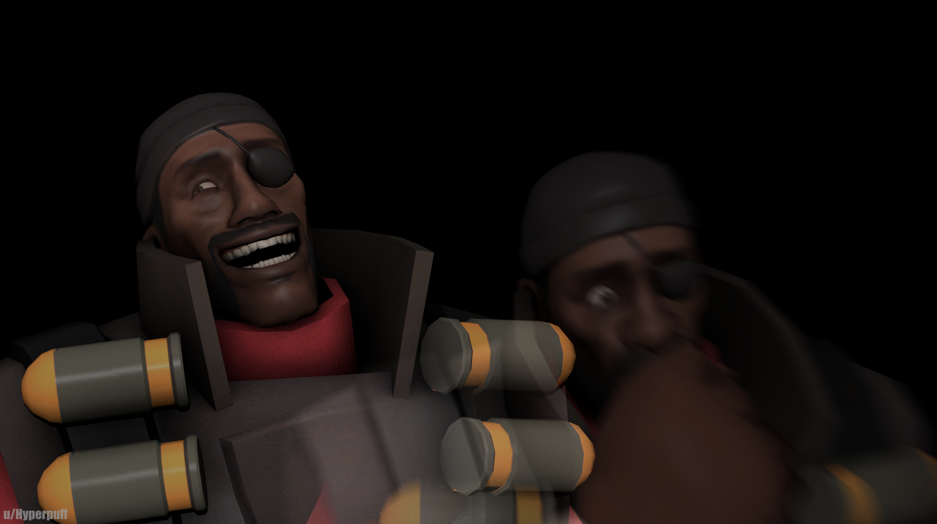 High Quality demoman sudden realization Blank Meme Template