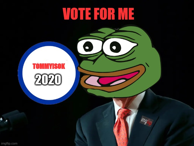 tommyisok for congress | VOTE FOR ME; TOMMYISOK; 2020 | image tagged in congress | made w/ Imgflip meme maker