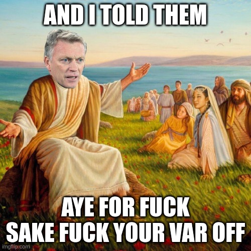 AND I TOLD THEM; AYE FOR FUCK SAKE FUCK YOUR VAR OFF | image tagged in Hammers | made w/ Imgflip meme maker