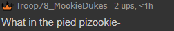 Pied Pizookie Blank Meme Template