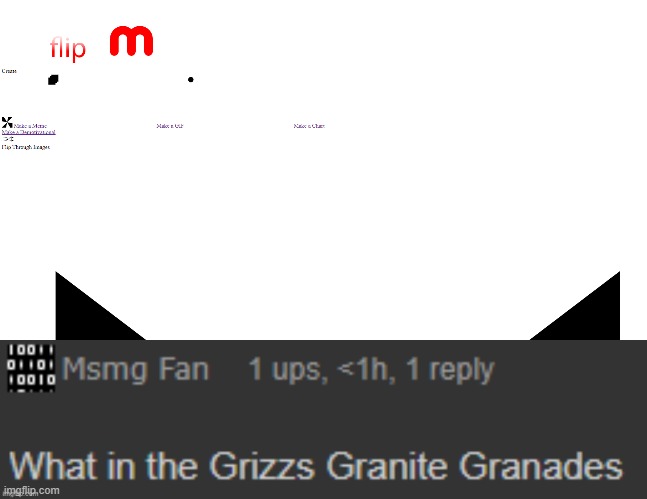 imgflip huh | image tagged in what in the grizzs granite granades | made w/ Imgflip meme maker