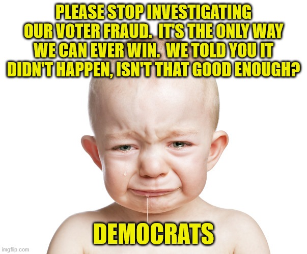 Democrats are scared to death because they are afraid we might finally put an end to their constant voter fraud every election. | PLEASE STOP INVESTIGATING OUR VOTER FRAUD.  IT'S THE ONLY WAY WE CAN EVER WIN.  WE TOLD YOU IT DIDN'T HAPPEN, ISN'T THAT GOOD ENOUGH? DEMOCRATS | image tagged in dead voters,voter fraud,corrupt democrats,socialists | made w/ Imgflip meme maker