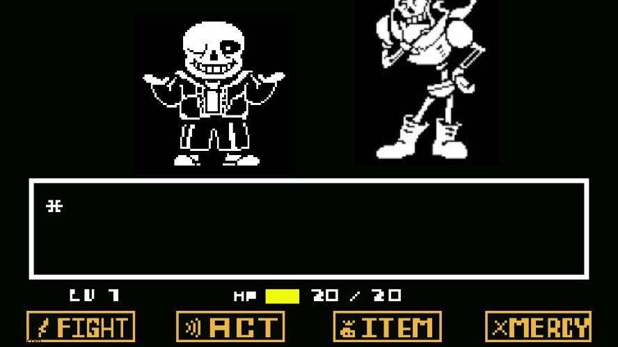 Double Trouble | image tagged in undertale battle,sans,papyrus,undertale,you're gonna have a bad time,spaghetti nyeh nyeh nyeh | made w/ Imgflip meme maker