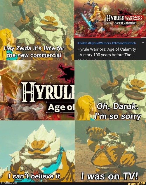 this is why I like daruk | image tagged in legend of zelda | made w/ Imgflip meme maker