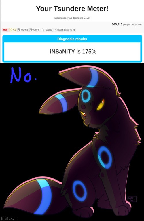 image tagged in umbreon | made w/ Imgflip meme maker