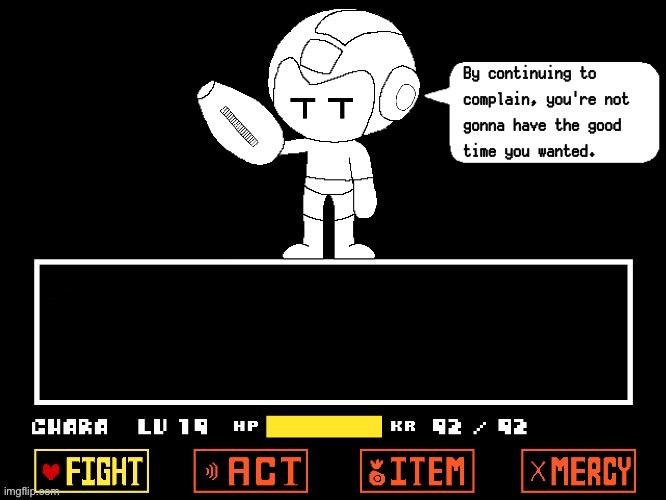 Sorry but your Good time is expired | image tagged in memegamer3,wait mega was sans all along,wow,thats surprising | made w/ Imgflip meme maker