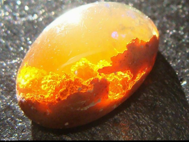 Opal Sunrise | image tagged in october,birth,stone,sunrise,reflection | made w/ Imgflip meme maker