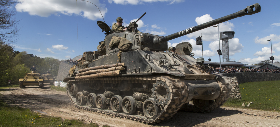 M4A3E8 Sherman "Fury" Blank Meme Template