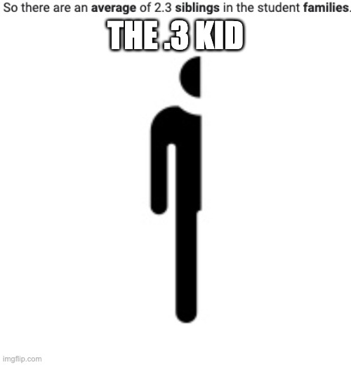 The third child | THE .3 KID | image tagged in yeet | made w/ Imgflip meme maker