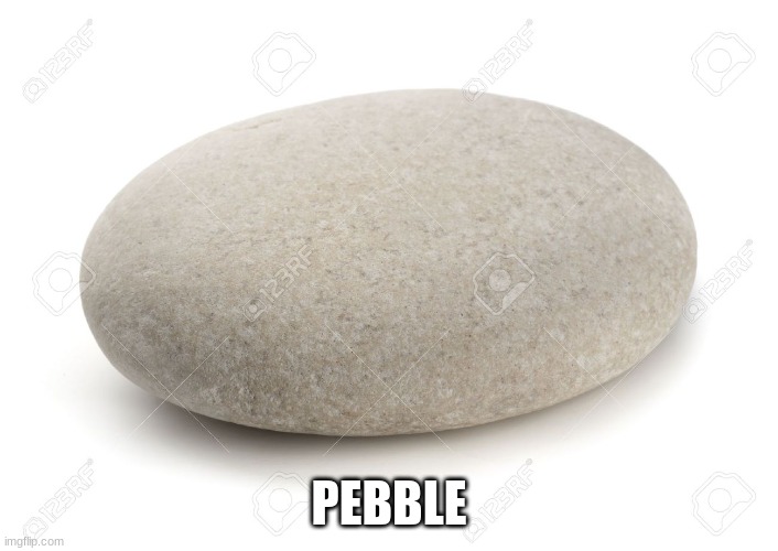 Pebble | PEBBLE | image tagged in funny | made w/ Imgflip meme maker