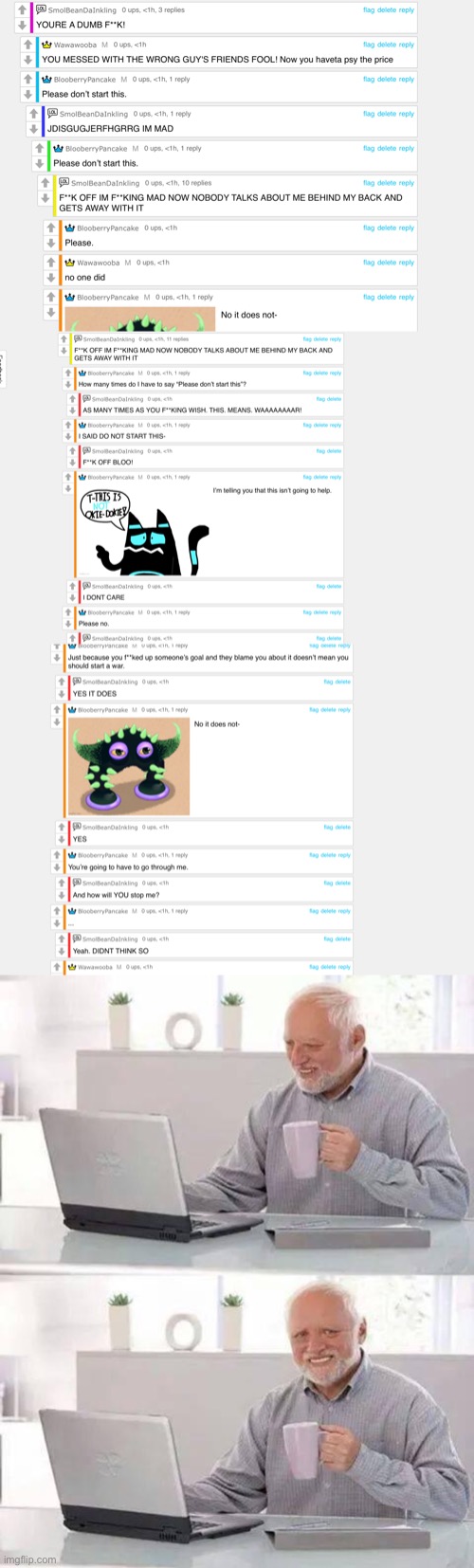 This is what I’m going to have to deal with, as an owner. | image tagged in hide the pain harold | made w/ Imgflip meme maker