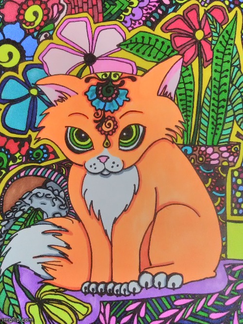 Coloring book bc I was bored | image tagged in art | made w/ Imgflip meme maker